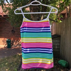 COLOURFUL STRIPED TANK TOP